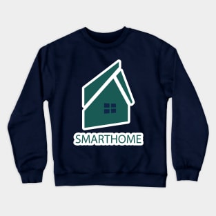 Creative Real Estate Sticker logo design. Property and Construction sticker logo design. Homes logo concept Real estate service and Growth house icon logo Crewneck Sweatshirt